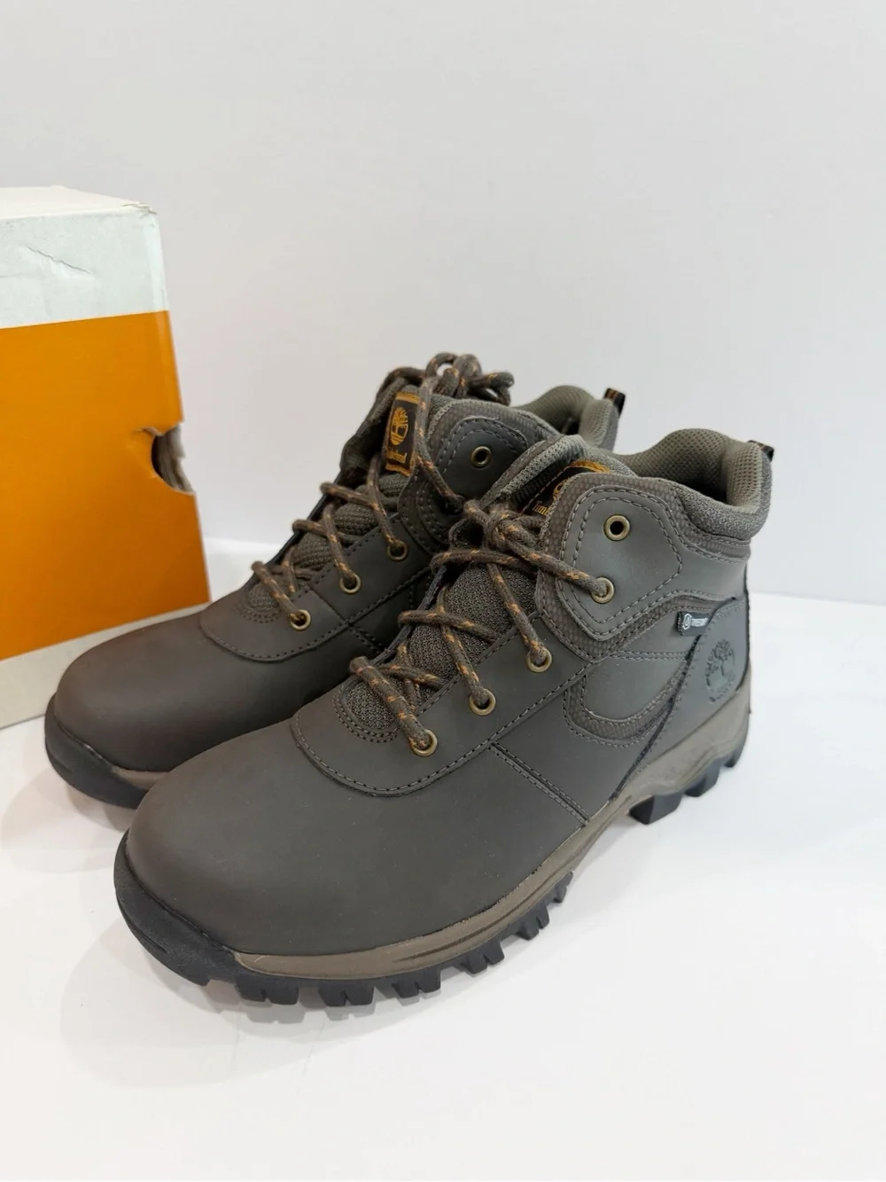Timberland Kids' Mt. Maddsen Mid Waterproof Hiking Boots